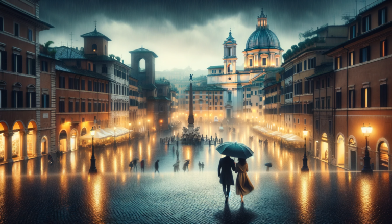 Rome sous la pluie. Que faire à Rome quand il pleut.