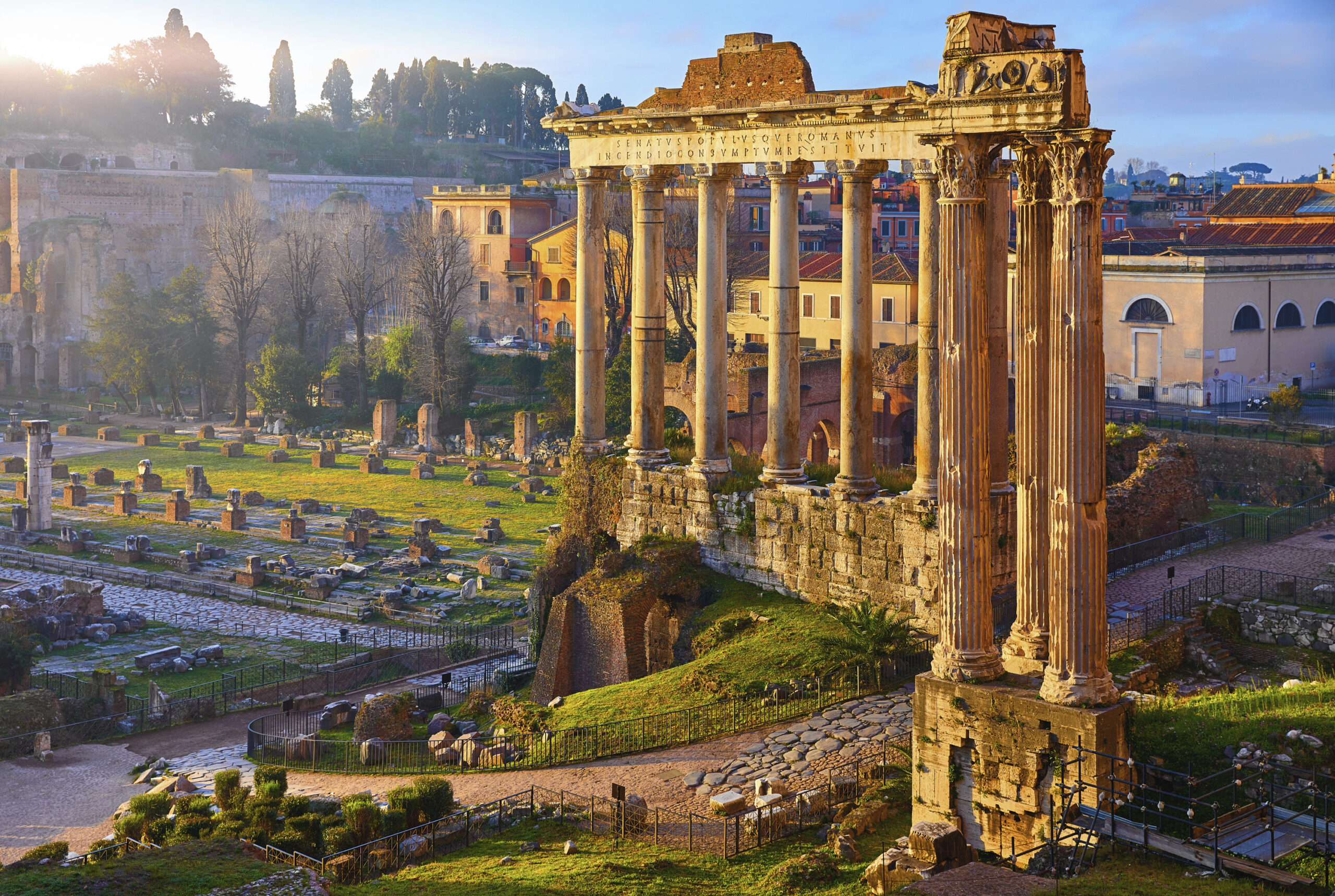 Itinéraire de Rome Antique avec le Forum Romain