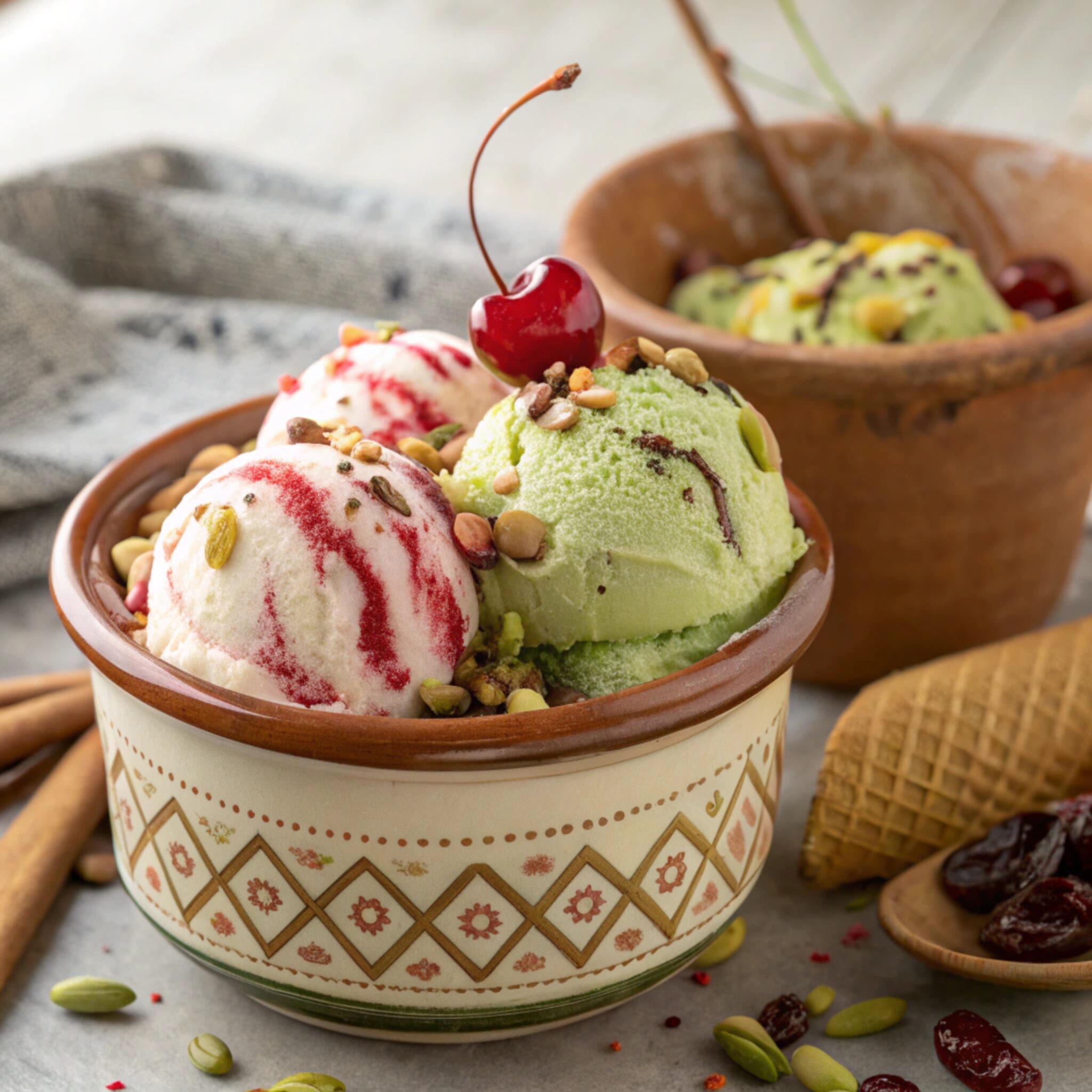 Rome Tourism - Easy Italian Ice Cream Recipe - Italian Dessert Recipes